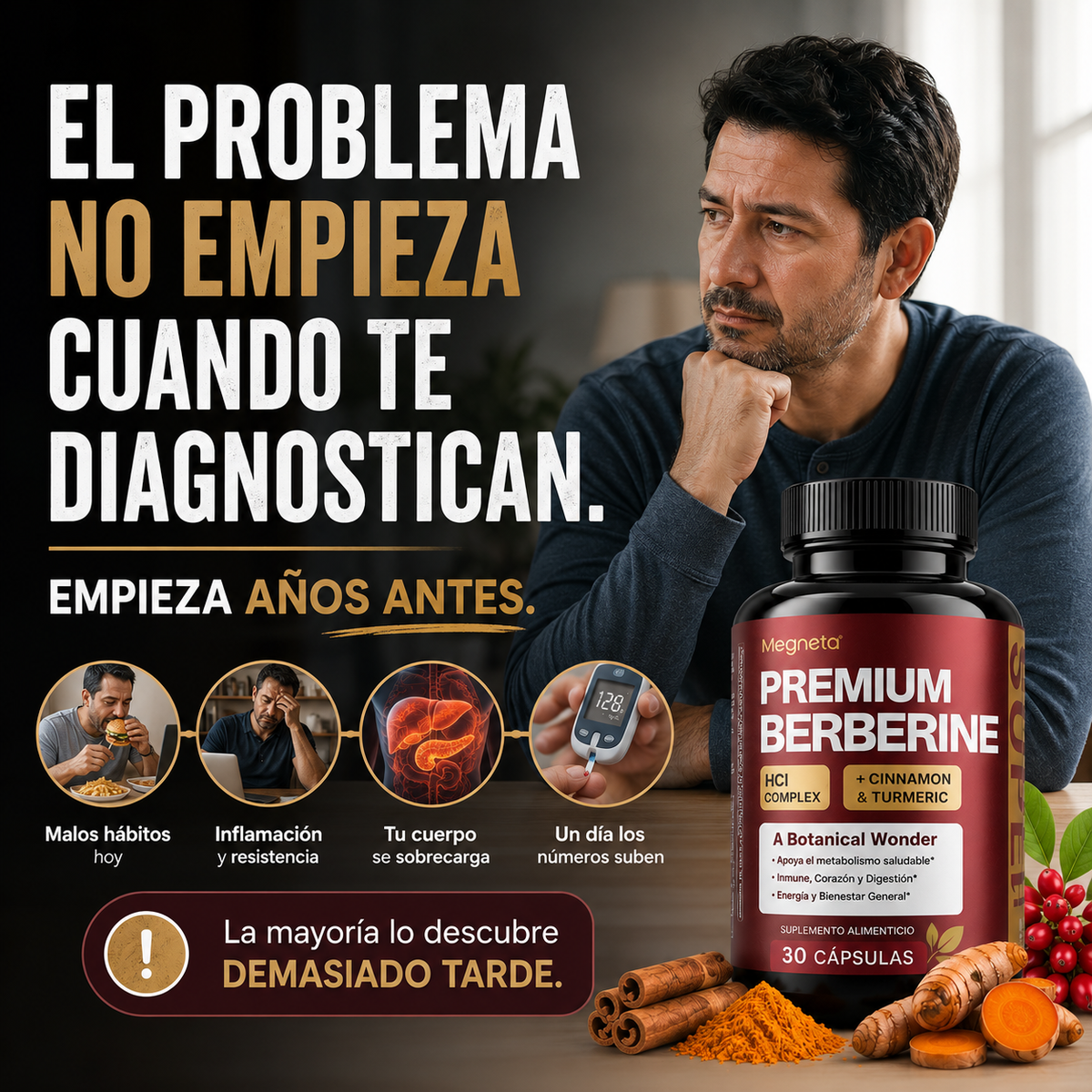 Suplemento Berberina Premium Megneta