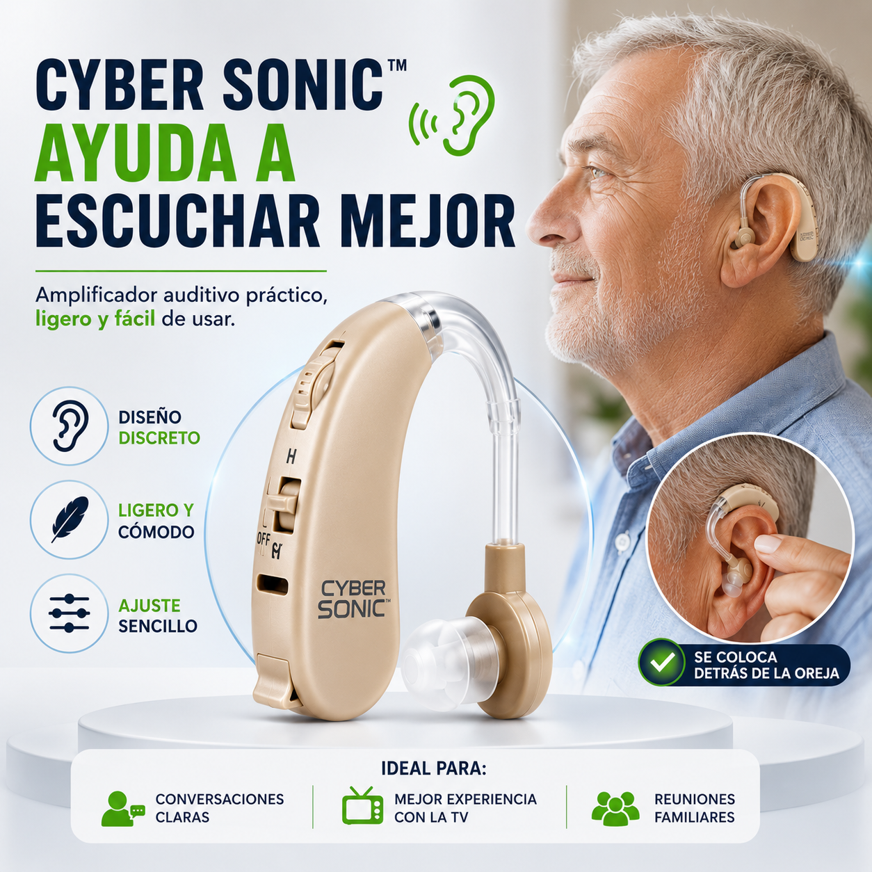 Cyber Sonic Max - Aparato Auditivo
