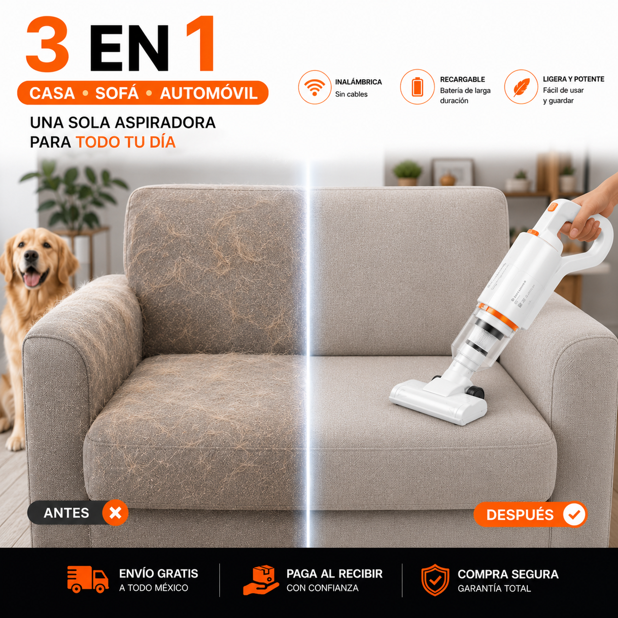 CleanVac | Adios Suciedad Aspiradora 3 - 1