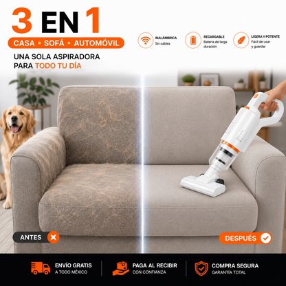 CleanVac | Adios Suciedad Aspiradora 3 - 1
