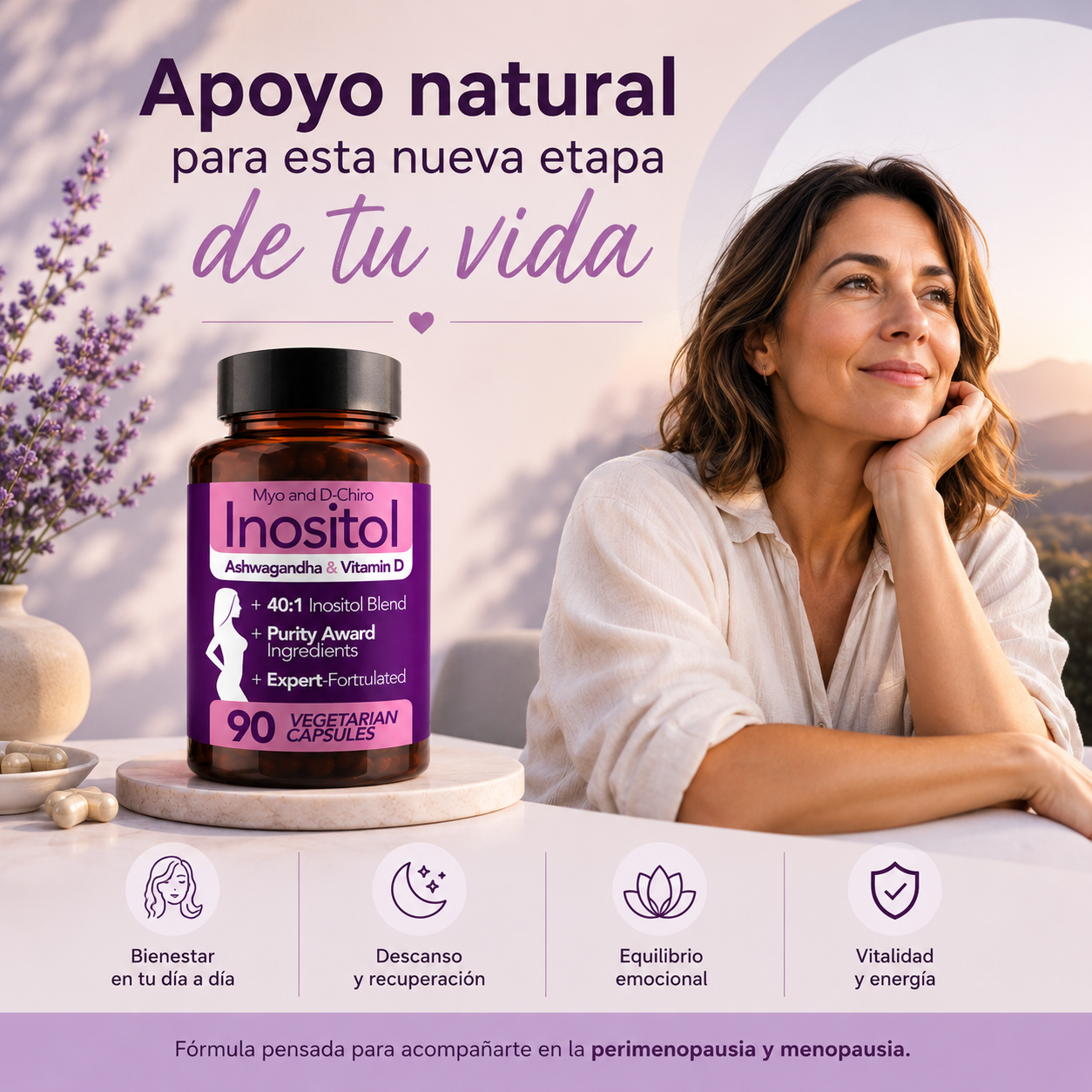 Inositol Myo and D-Chiro