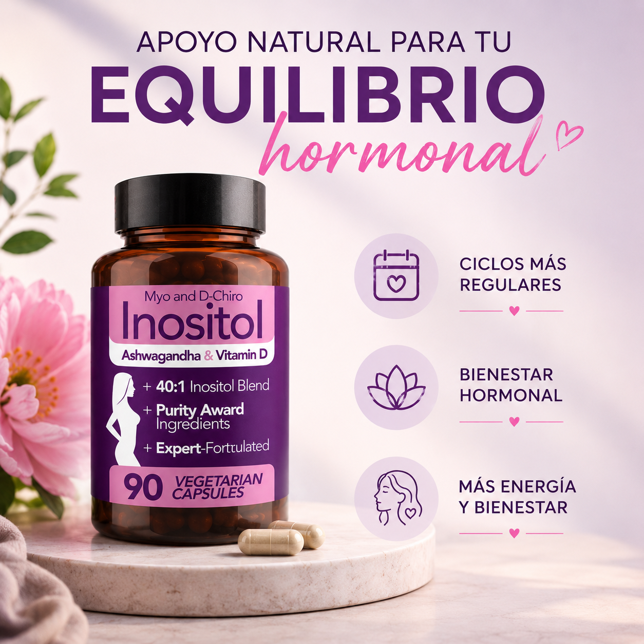 Inositol Myo and D-Chiro