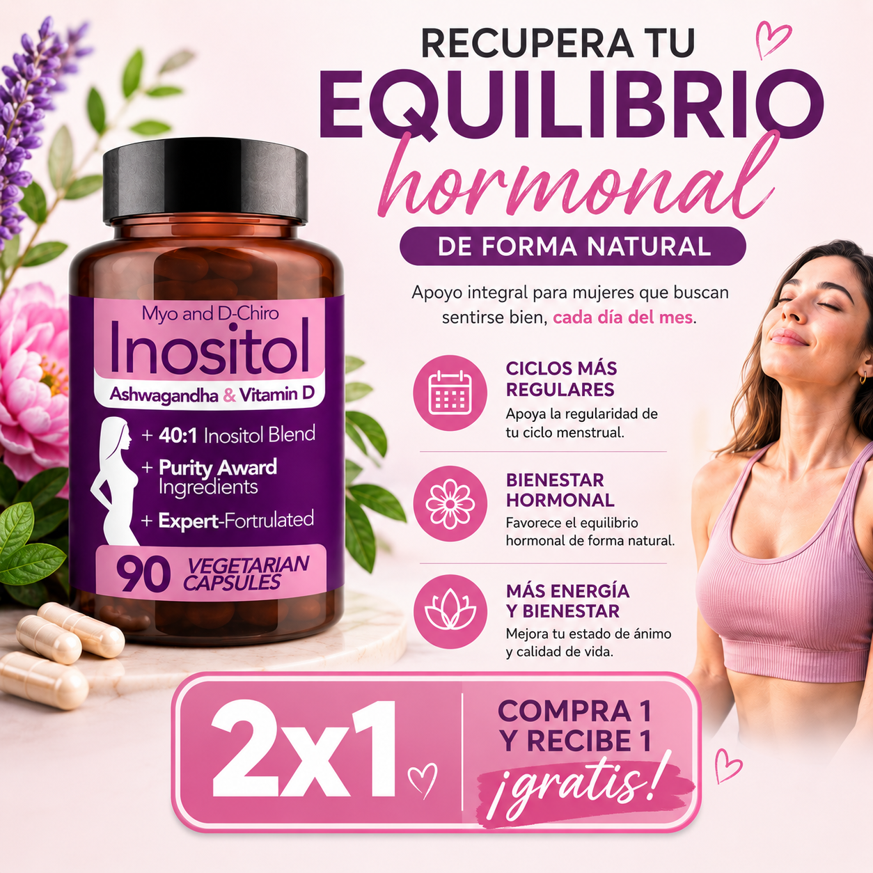 Inositol Myo and D-Chiro