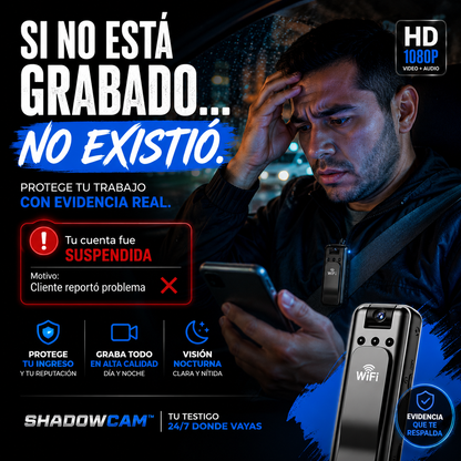 Shadow Cam | Camara Espia