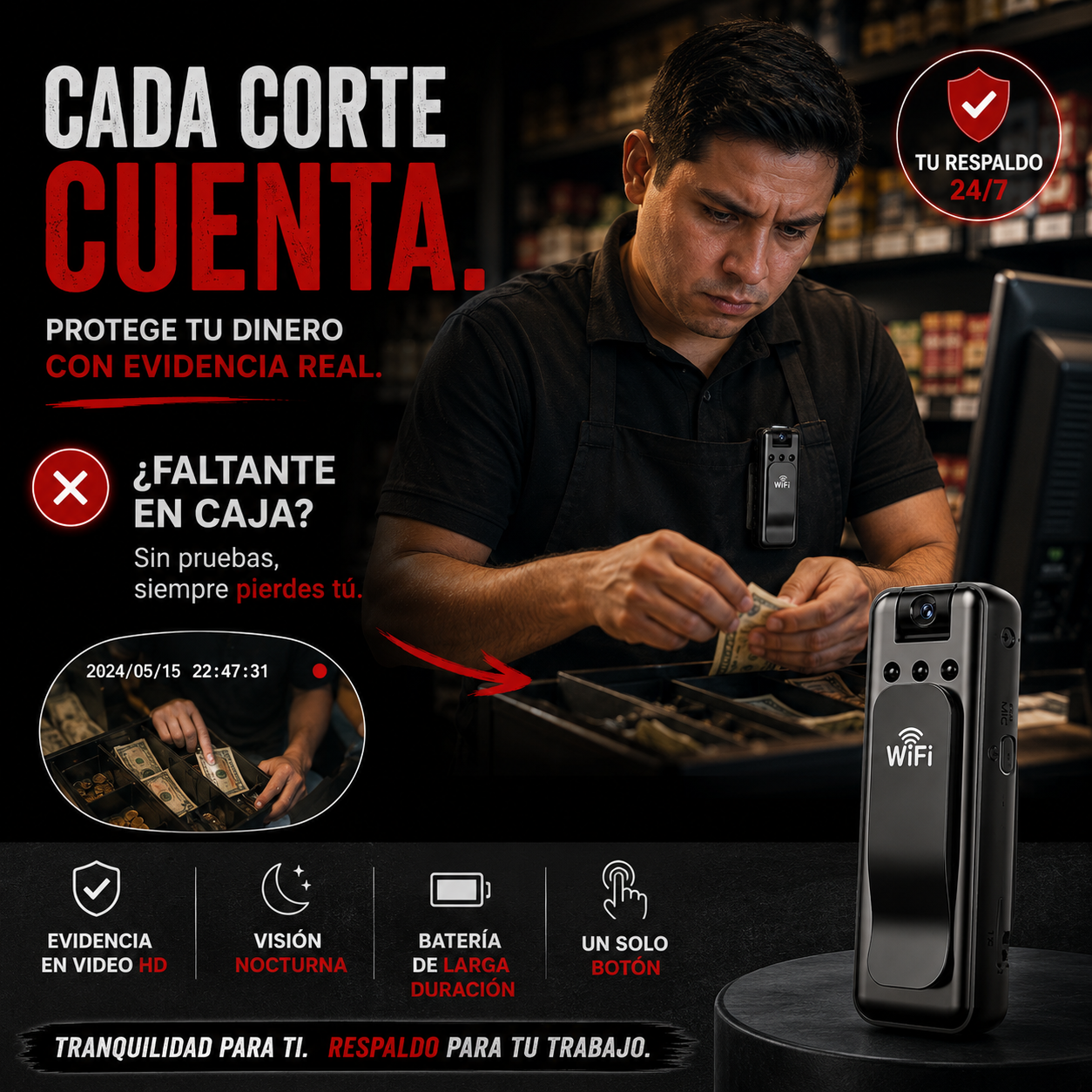 Shadow Cam | Camara Espia