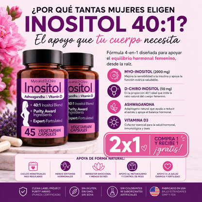 Inositol Myo and D-Chiro