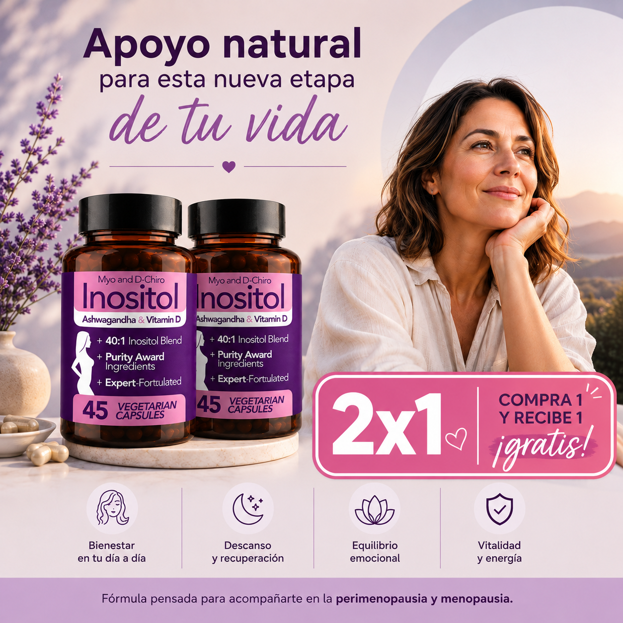 Inositol Myo and D-Chiro