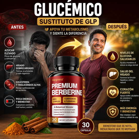 Suplemento Berberina Premium Megneta