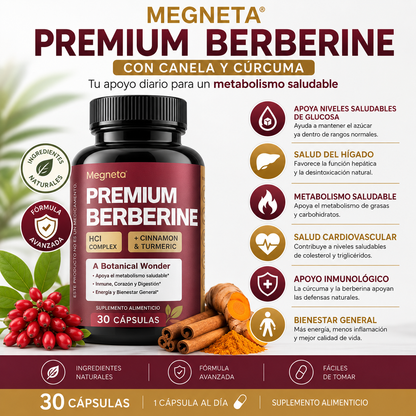 Suplemento Berberina Premium Megneta