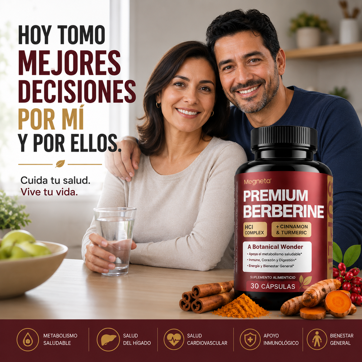 Suplemento Berberina Premium Megneta