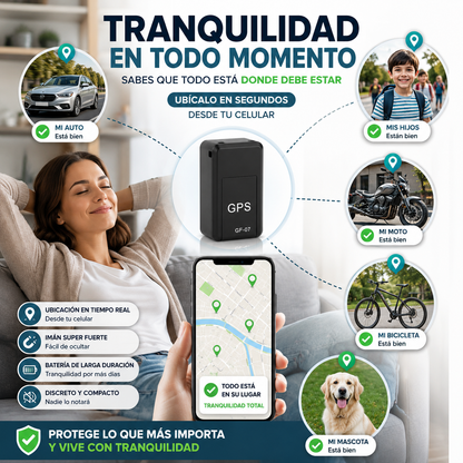 GPS Rastreador Magnetico