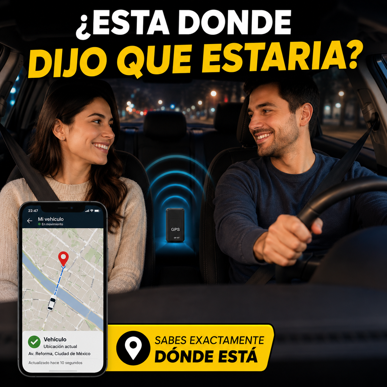 GPS Rastreador Magnetico