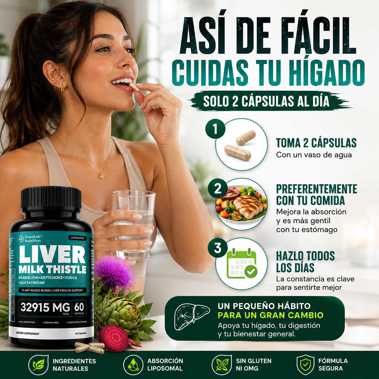 Liver Milk Salud del Hígado