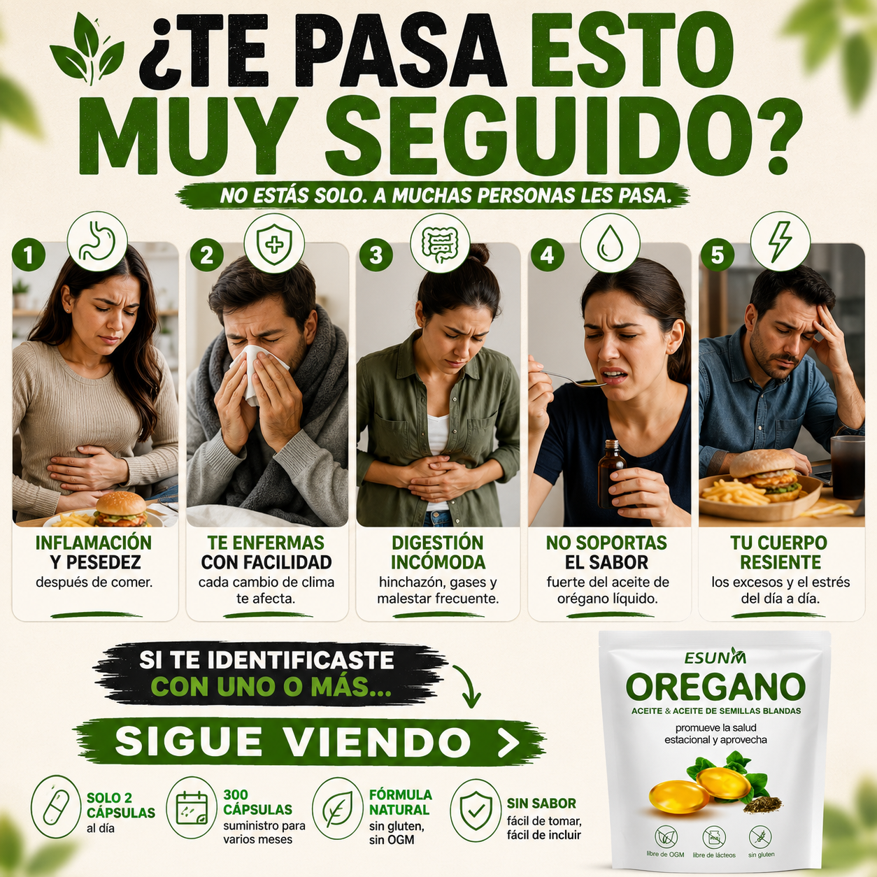 Aceite Oregano|Cuerpo Saludable