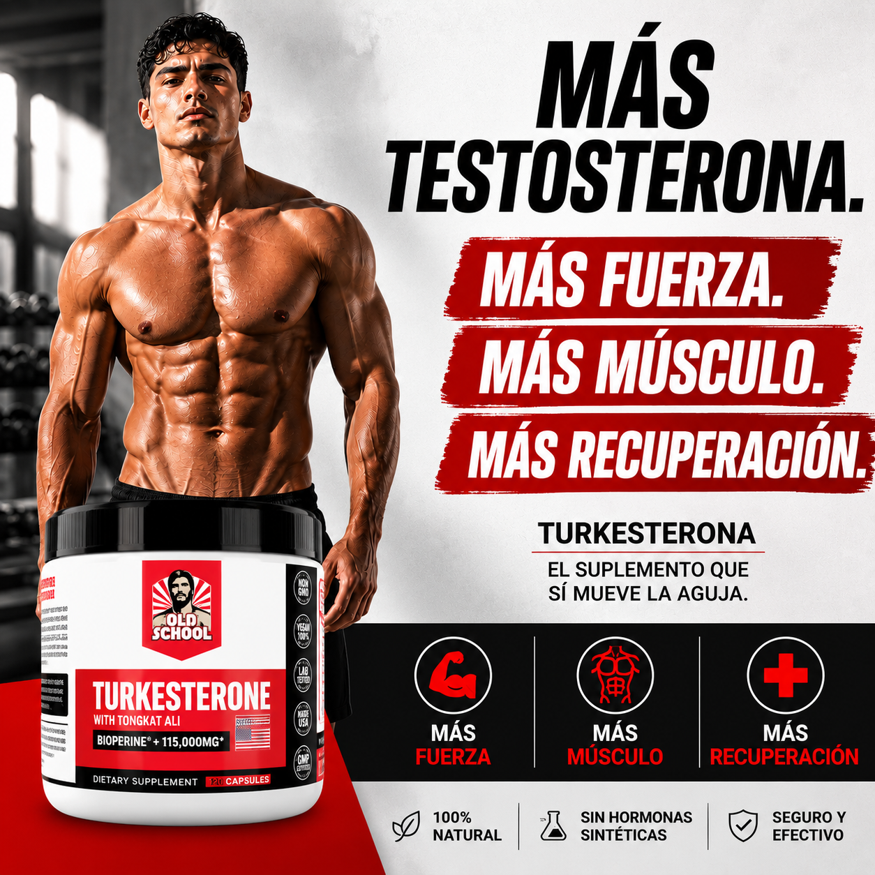 Turkesterone | Más Fuerza - Rinde Más