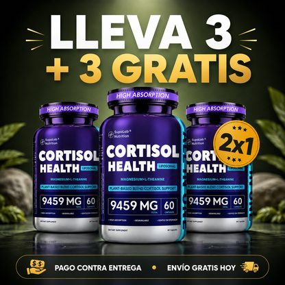 CORTISOL HEALTH|MÁS CALMA MAS CLARIDAD