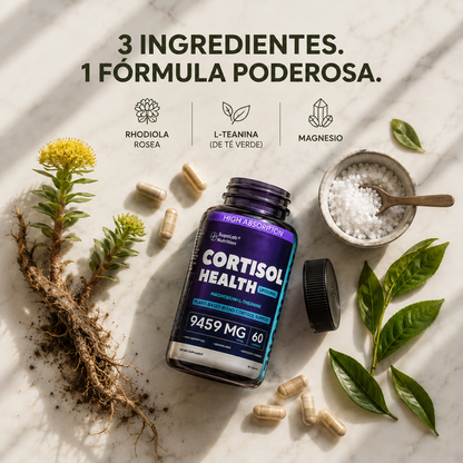 CORTISOL HEALTH|MÁS CALMA MAS CLARIDAD
