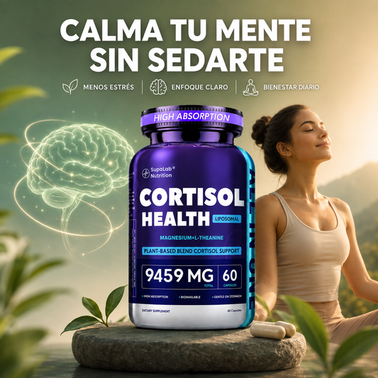 CORTISOL HEALTH|MÁS CALMA MAS CLARIDAD