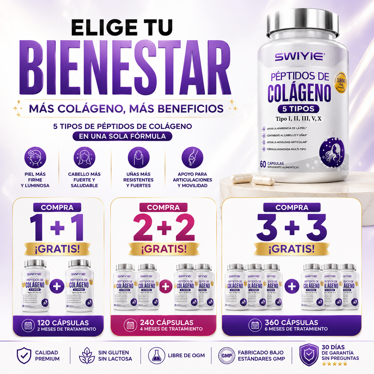 SWIYIE | Péptidos de Colágeno