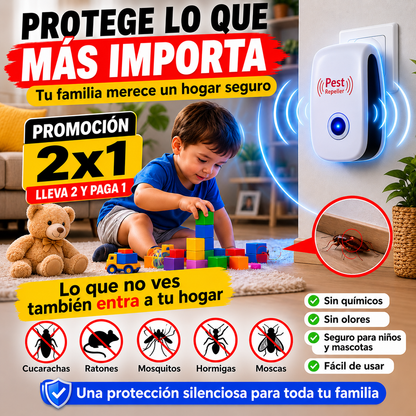 Repelente Ultrasonico de Plagas