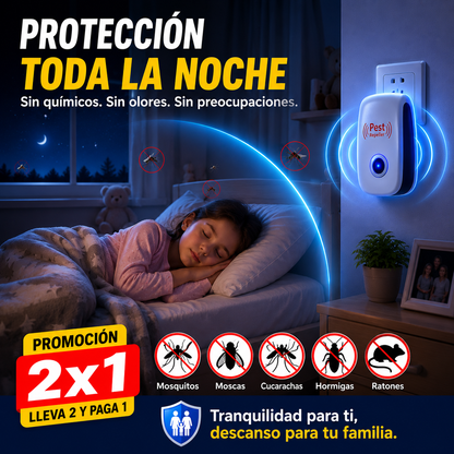 Repelente Ultrasonico de Plagas
