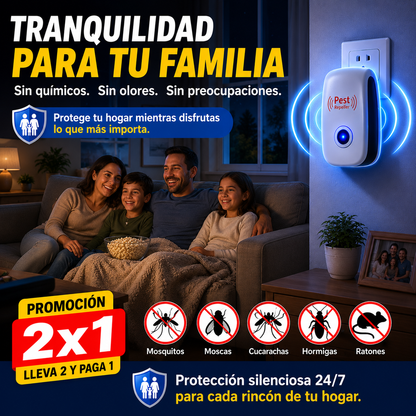 Repelente Ultrasonico de Plagas