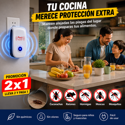 Repelente Ultrasonico de Plagas